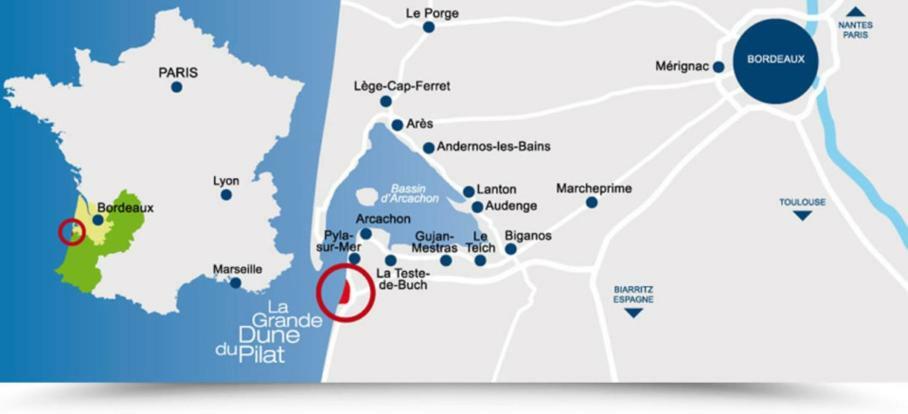 Lou Cachotte Apartment Le Teich Bagian luar foto